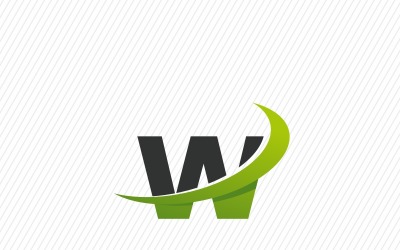 W Letter - Wacksntic Logo Template