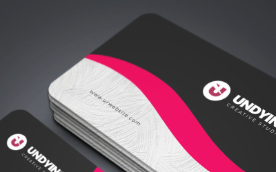 Wave Business Card - Corporate Identity Template
