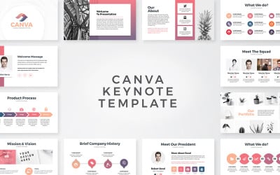 Canva-业务主题演讲-主题演讲模板