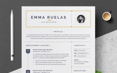 Emma CV-sjabloon
