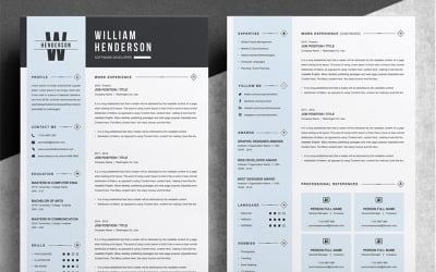 Henderson Lebenslauf Vorlage