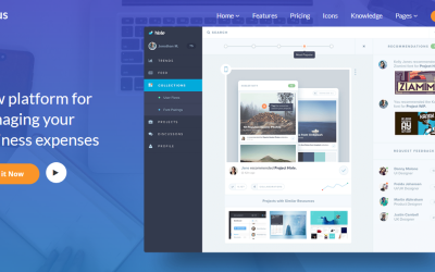 Emaus | SaaS, WebApp, Ebook Joomla sablon