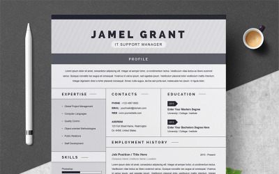 Jamel CV-sjabloon