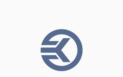 Konortex K Letter Logo Template