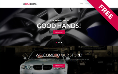 Tema Shopify "Kardone - Car Parts Free Clean" #79221