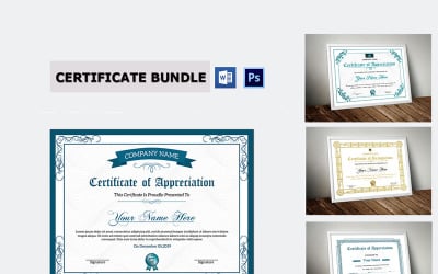 Certificate Bundle Certificate Template