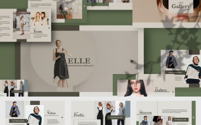 Elle Creative - szablon Keynote