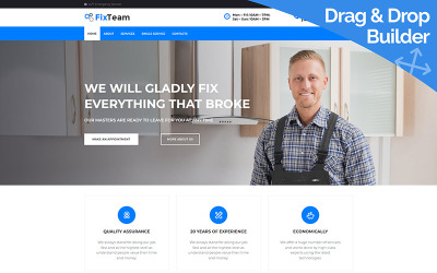 FixTeam - Home Improvement Moto Cms 3 #79335