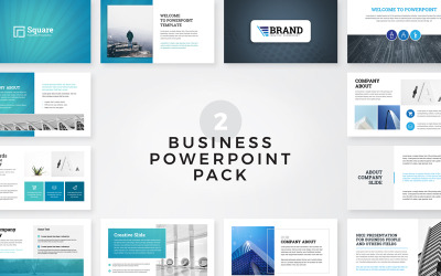 Шаблон PowerPoint Pack Clean Business Presentation Pack