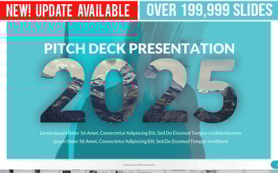 Szablon prezentacji PowerPoint 2025 Multipurpose Pitch Deck [wersja 5]