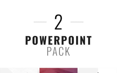 创意最小业务PowerPoint模板