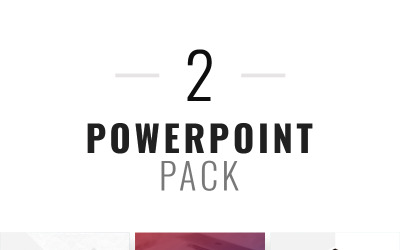 Kreatív minimális üzleti PowerPoint sablon