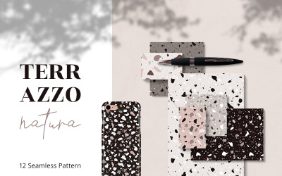 Pattern "Terazzo Natura Seamless Pattern" #79475