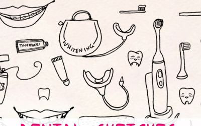 77 Tandläkare och tandvektorgrafik - Illustration