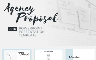 Agency Proposal PowerPoint template