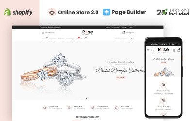 Motyw Rose Jewellery Shopify