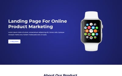 Rolac - Product Marketing Landing Page Template
