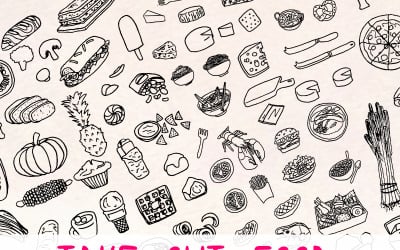 126 Food and Kitchen - Illustration