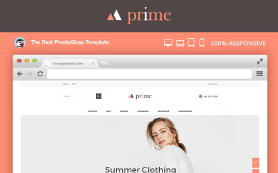Thème PrestaShop Prime Fashion Designer