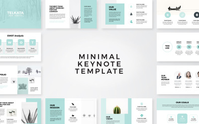Telkata Minimal Clean Presentation - Keynote-mall