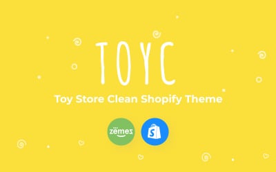 Toyc - Tema Shopify pulito per negozio di giocattoli