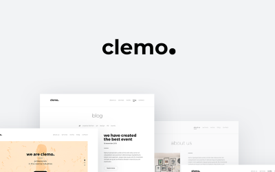 Clemo - Multifunctionele PSD-sjabloon