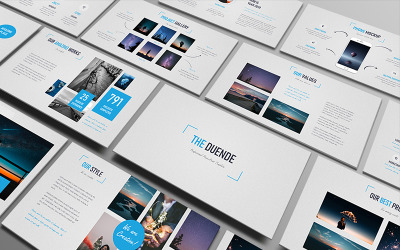 Duende Light PowerPoint template