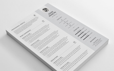 Clean &amp; Professional Resume Template