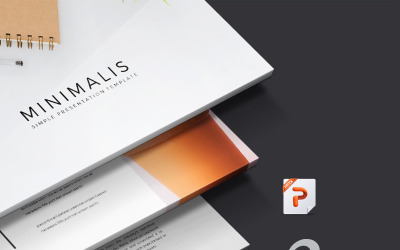 Modello PowerPoint minimalista