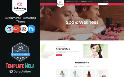 Розслаблююча - Тема Spa &amp;amp; Salon PrestaShop