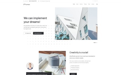 Furmex-建筑多用途现代WordPress Elementor主题