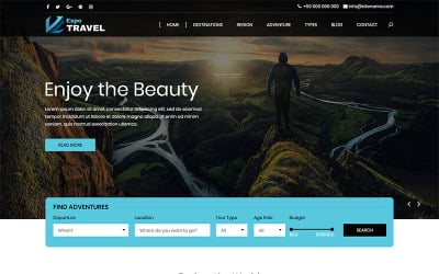 Expo Travel - Travel PSD Template
