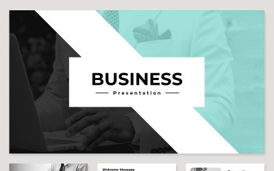 Szablon PowerPoint Clean Business Presentation Pack