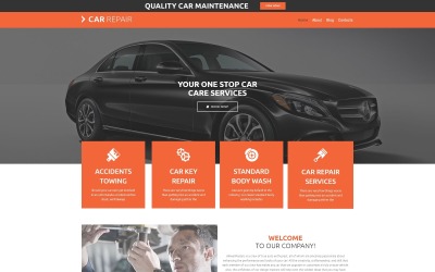 Tema WordPress di riparazione auto lite