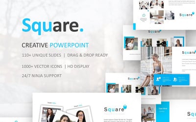 Grafisch responsieve PowerPoint-sjabloon