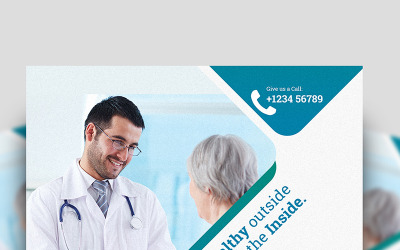 OL Medical Flyer - Vorlage für Unternehmensidentität