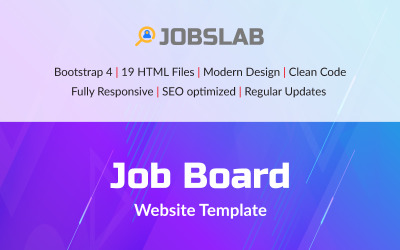 JobsLab - Modèle de site Web Job Board