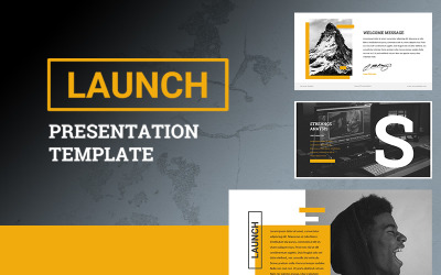 Launch PowerPoint template