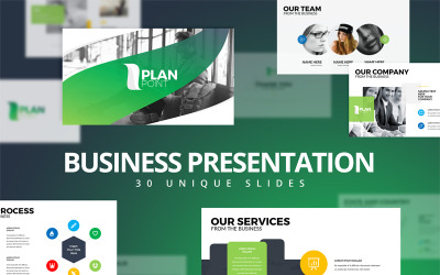 Plan Point PowerPoint sablon