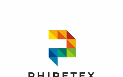 Phiretex P Letter Logo Template