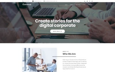 Commuz - Business Multipurpose Modern WordPress Elementor Theme
