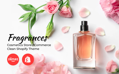 Fragrances - Cosmetics Store eCommerce Clean Shopify Teması