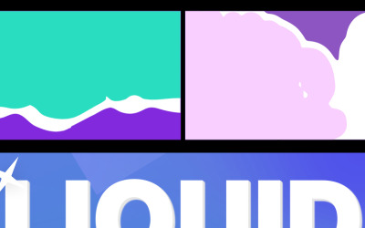 Liquid Transitions Pack For After Effects İntro #80435