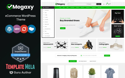 Megaxy-大型多用途WooCommerce主题