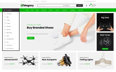Megaxy - Mega Multipurpose WooCommerce Theme
