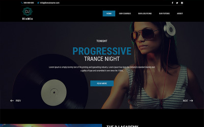 RixMix- DJ Company PSD-mall