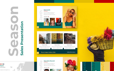 Шаблон PowerPoint сезонних розпродажів