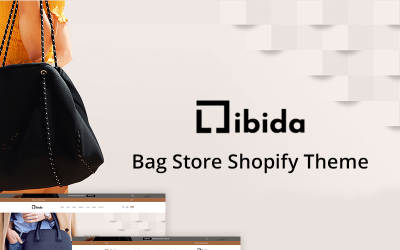 Libida - Shopify-thema voor tassenwinkel