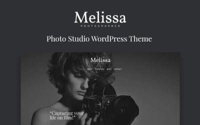Melissa - Tema creativo multipropósito de WordPress Elementor para fotografía