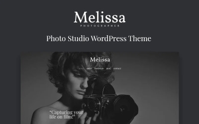 Responsive Melissa - Photography Multipurpose Creative Elementor Wordpress #80594